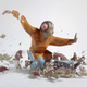 Illustration for article titled Incredible photographs capture the body-shattering war of the porcelain people